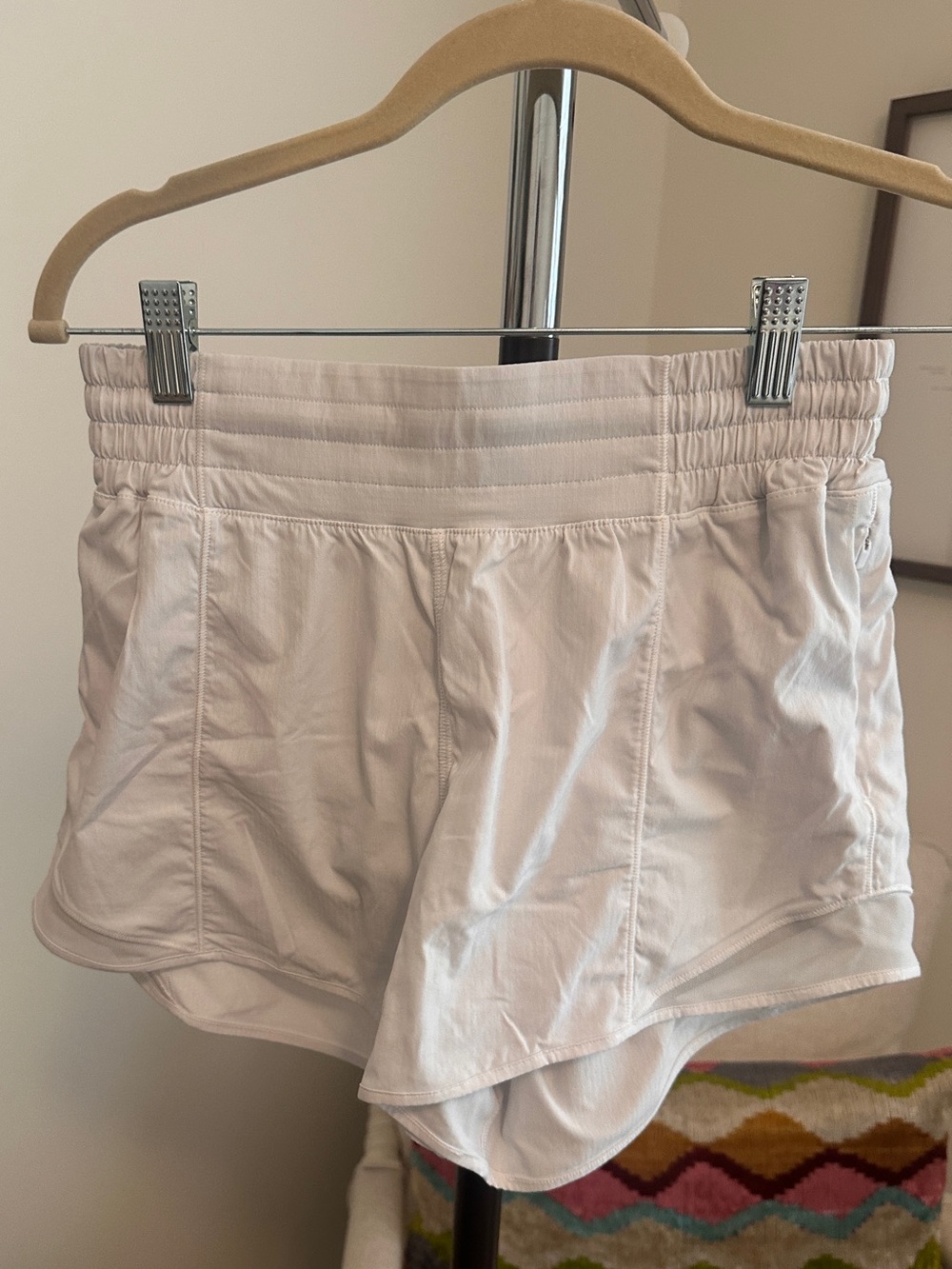 lululemon athletica Light Pink High-Rise Athletic Shorts